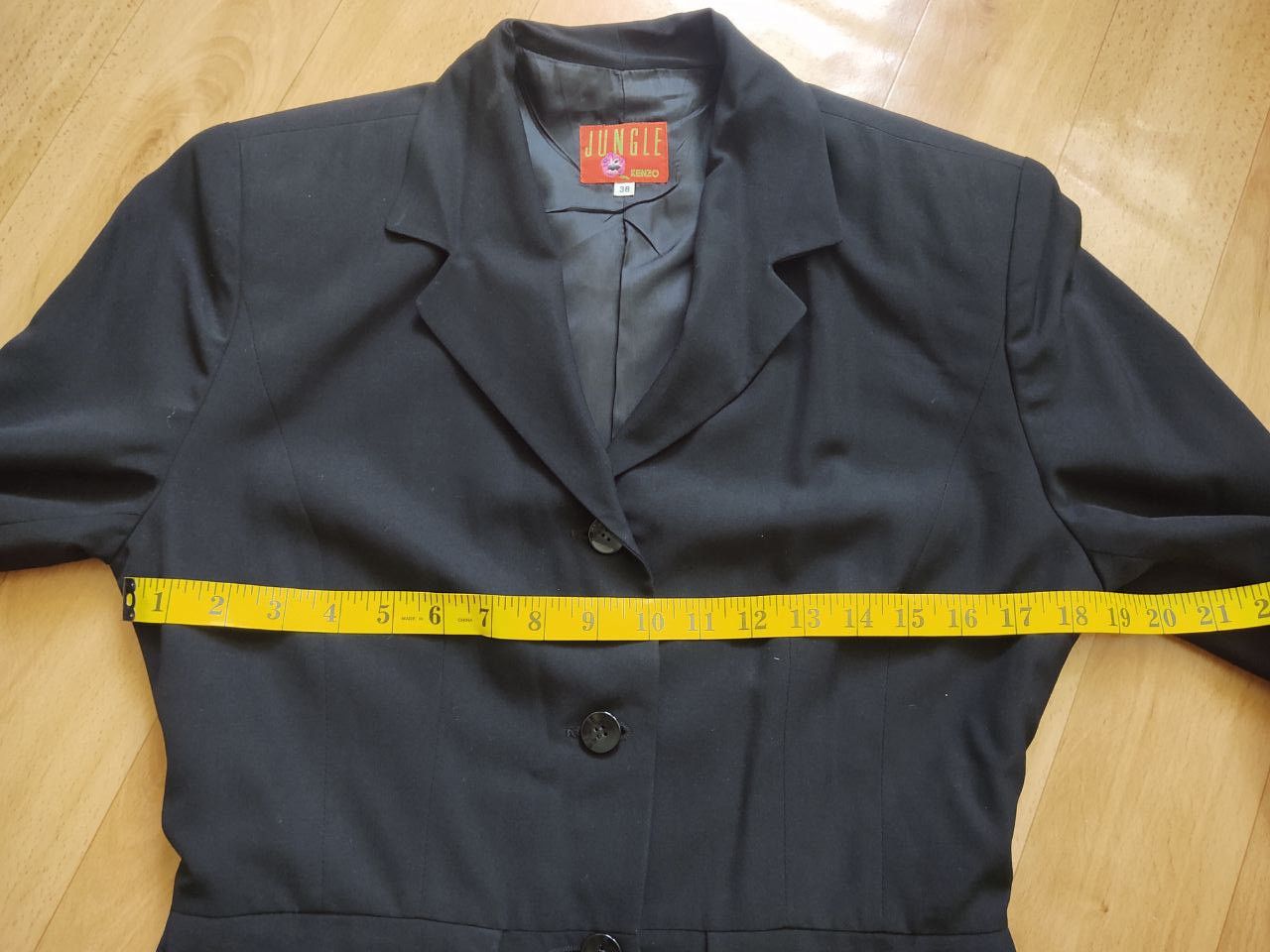 Kenzo Kenzo Jungle black jacket sz M France Size M / US 6-8 / IT 42-44 - 5 Thumbnail