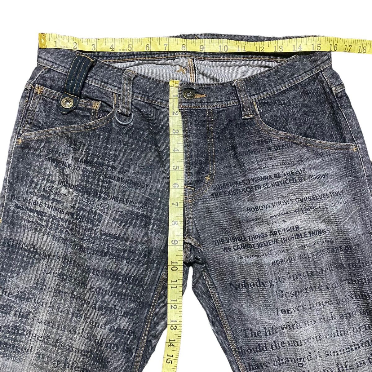 Japanese Brand HIDEAWAYS NICOLE Denim Flare Jeans Size US 31 - 17 Thumbnail