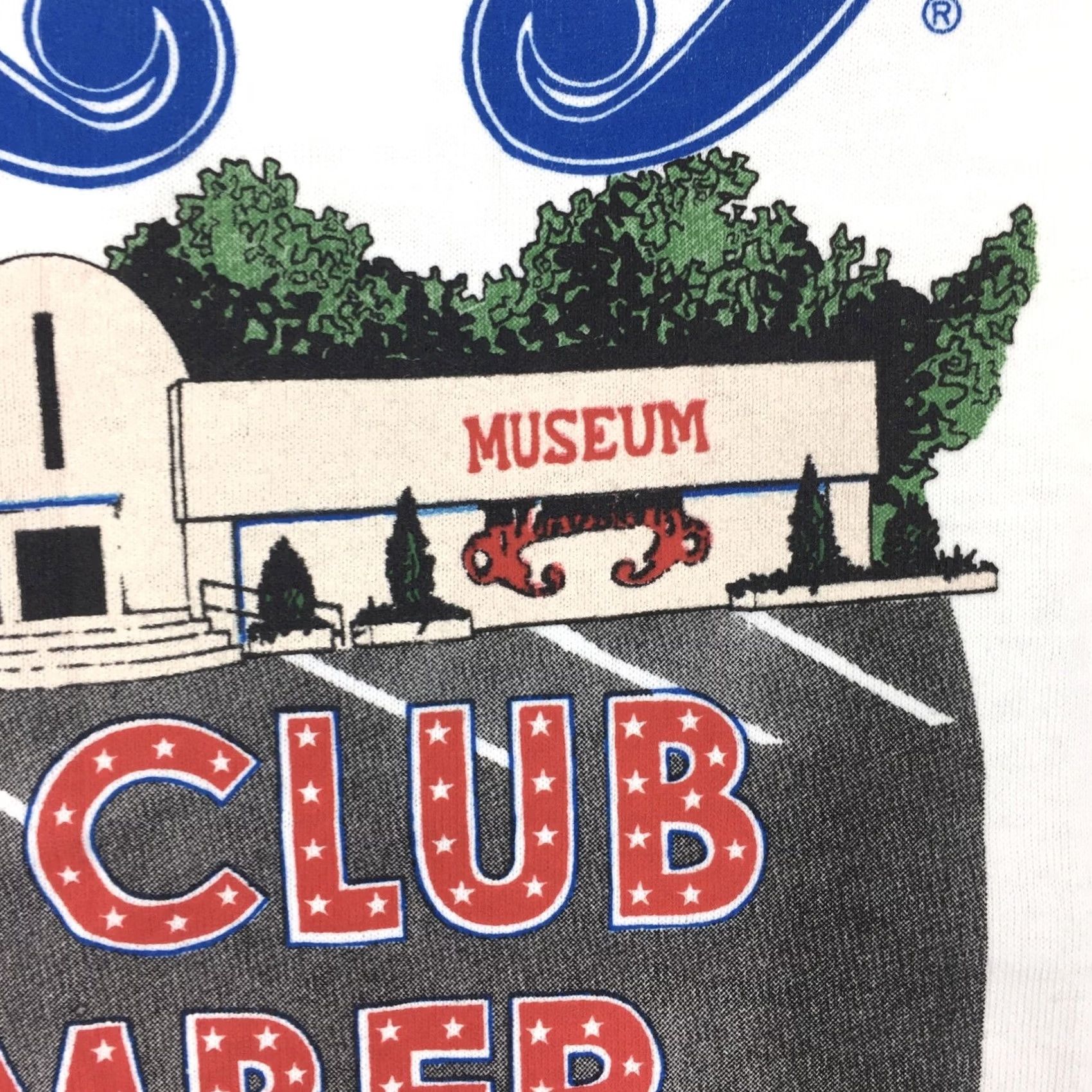 Fanci Club VINTAGE Alabama Fan Club Concert T-Shirt 2XL White Men Short Sleeve Crew Neck Belton NOS 80s Rock Country Size US XXL / EU 58 / 5 - 7 Thumbnail