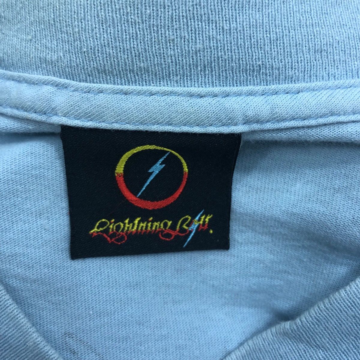 Lightning Bolt × Vintage Pick!! Vtg 90's LIGHTNING BOLD Surfing Long Sleeve Tshirt Size US L / EU 52-54 / 3 - 5 Thumbnail
