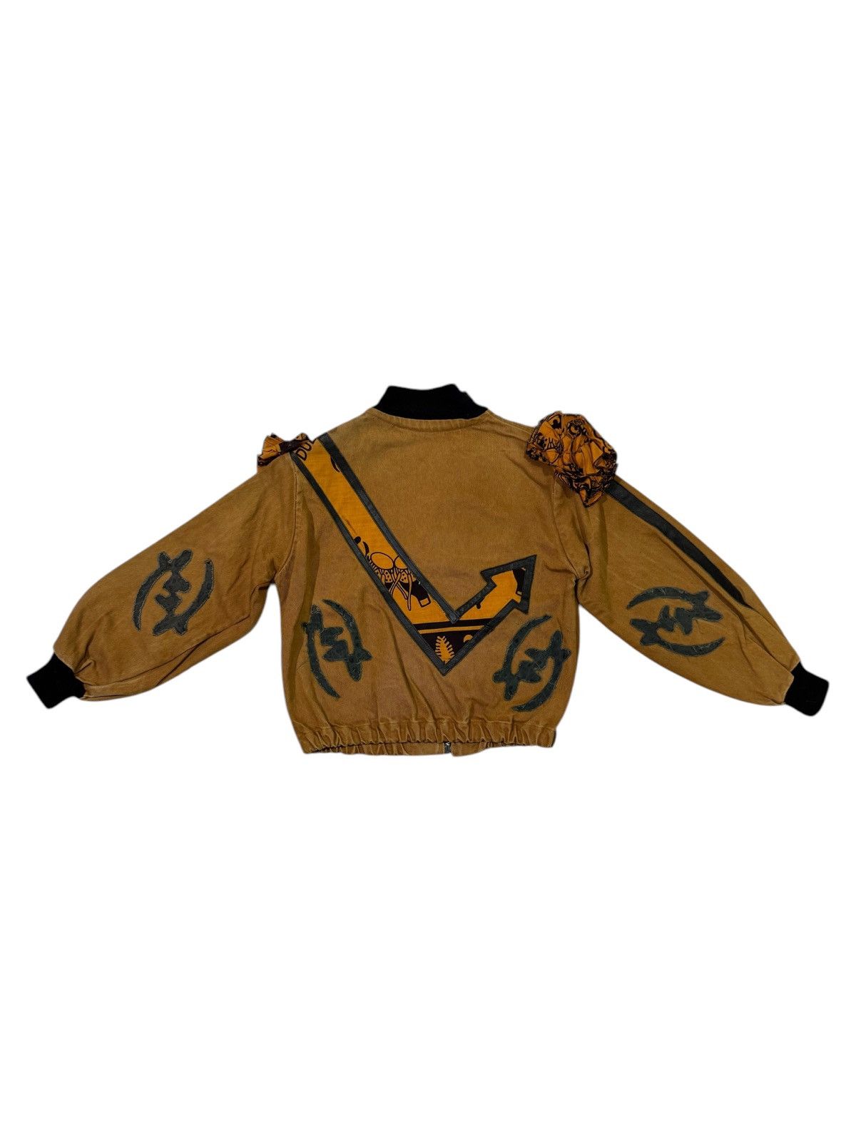 Vintage VERY RARE VINTAGE JACKET CROP VERONICA SEGERS REWORK Size S / US 4 / IT 40 - 3 Thumbnail