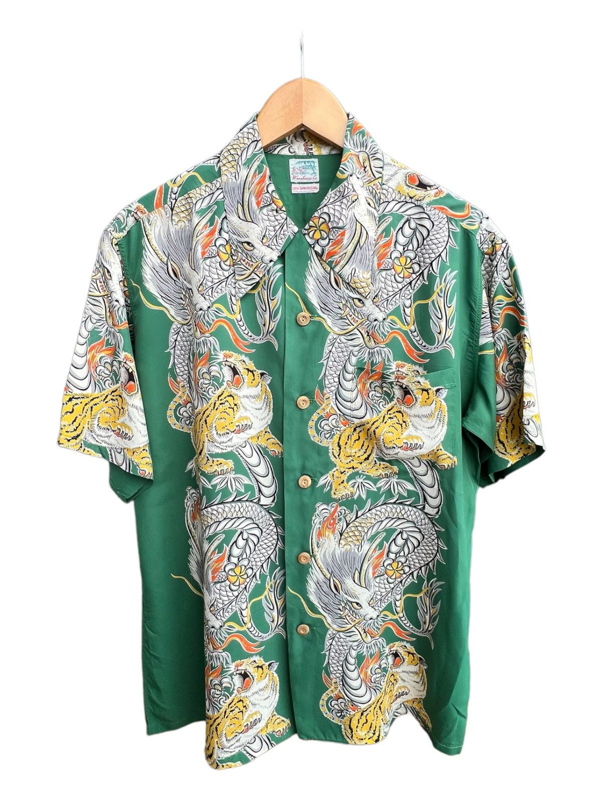Sun Surf × Toyo Enterprises × Warehouse & Co. Limited Ed. Warehouse 10th Ann Tornado Tiger Hawaii Shirt Size US M / EU 48-50 / 2 - 2 Thumbnail