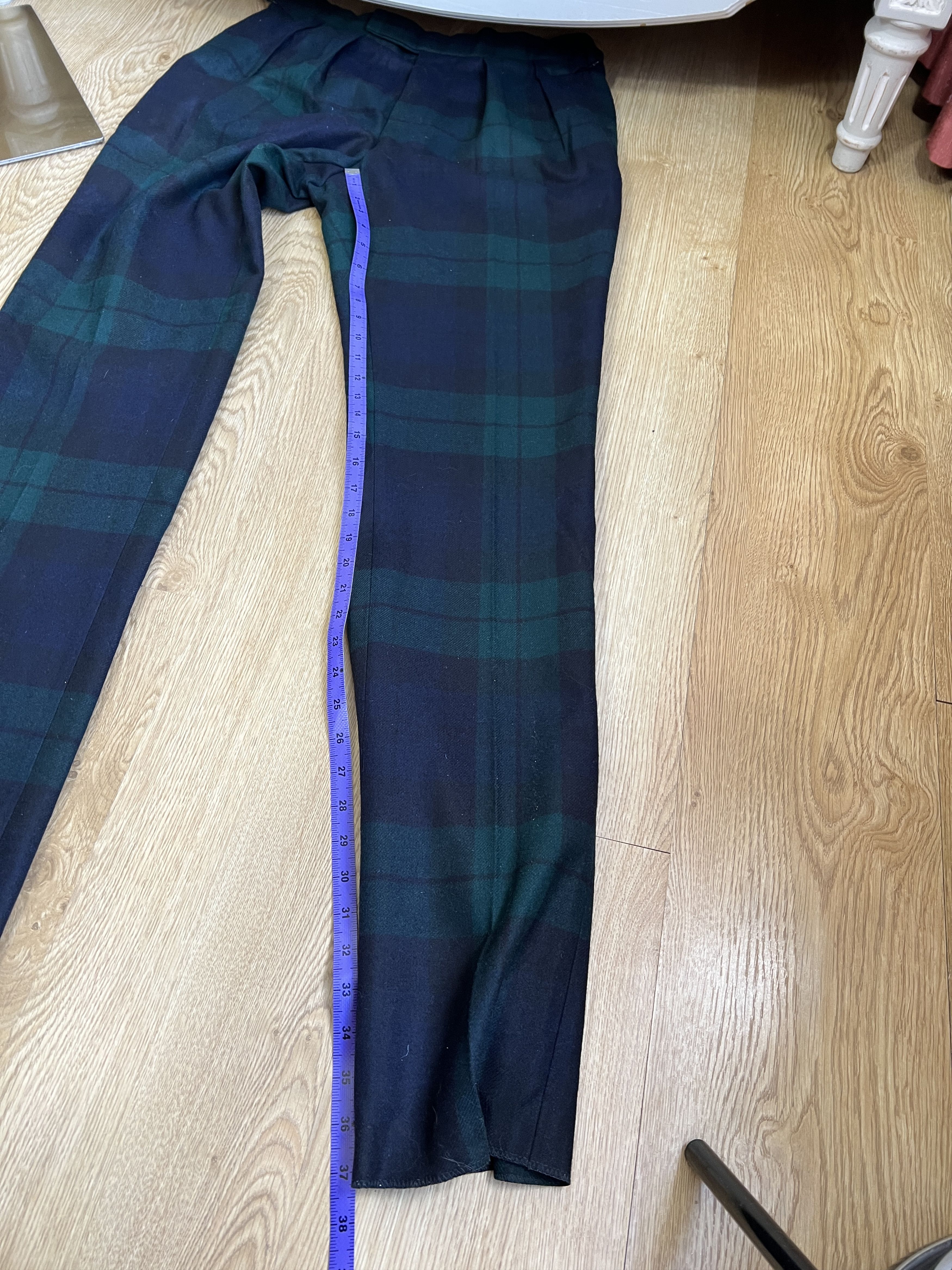 Aime Leon Dore WOOL PLATED TROUSERS MARTIN GREENFIELD Size US 32 / EU 48 - 14 Thumbnail