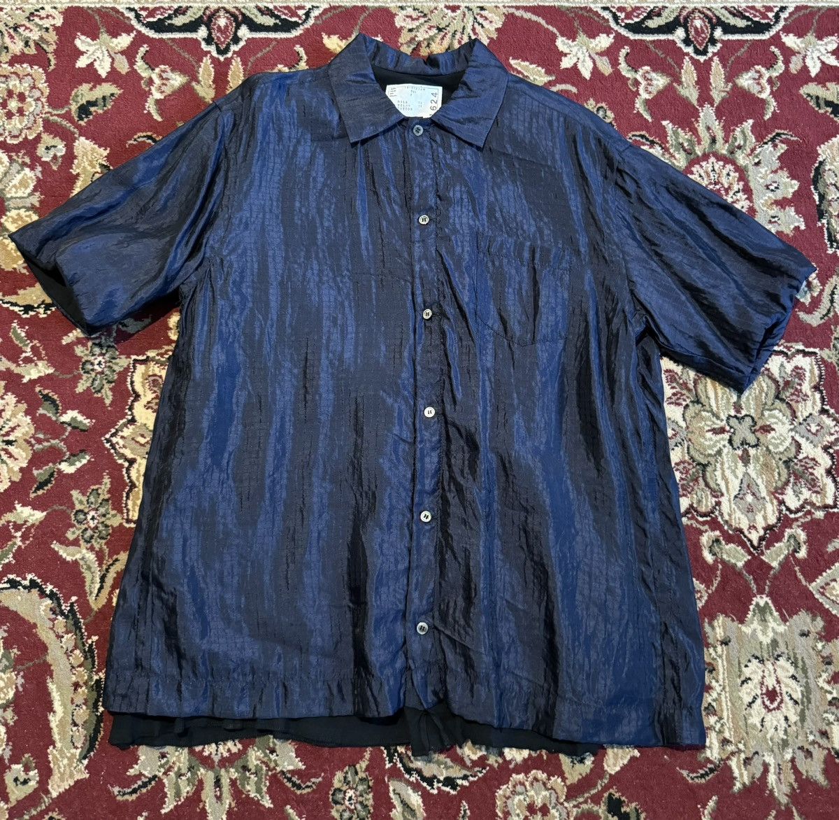 Sacai Sacai Silk Shirt Size US S / EU 44-46 / 1 - 1 Thumbnail