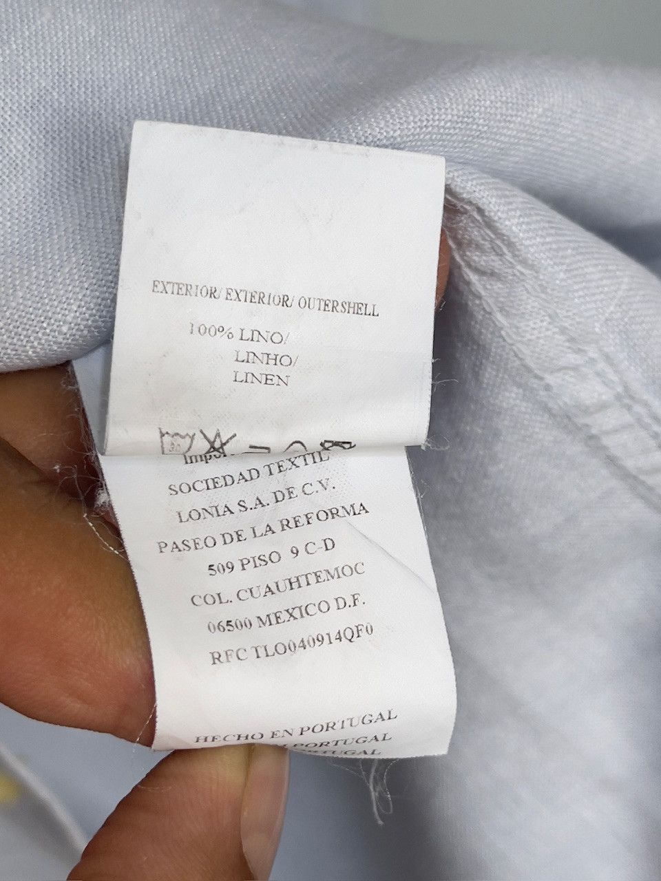 Carolina Herrera 🔥 Vintage Carolina Herrera shirt size xl / xxl linen lino Size US XXL / EU 58 / 5 - 8 Thumbnail