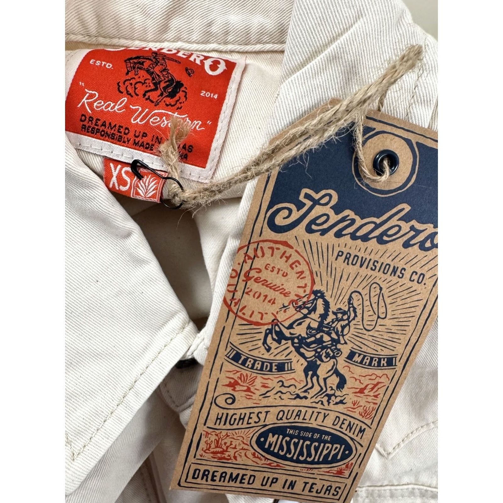 Vintage SENDERO - NEW w TAG - Western PEARL SNAP Mens XS Shirt Size US XS / EU 42 / 0 - 4 Thumbnail