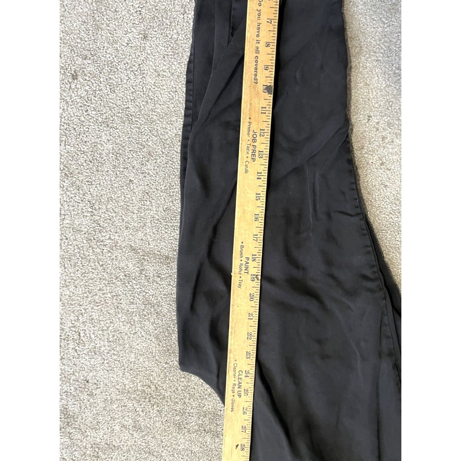 Loft VINTAGE Loft Emory Taper Pants 10P Black Lyocell Elastic Ankle Womens 10P Black Lyocell Elastic Waist Tapered Pant Size 32" / US 10 / IT 46 - 7 Thumbnail