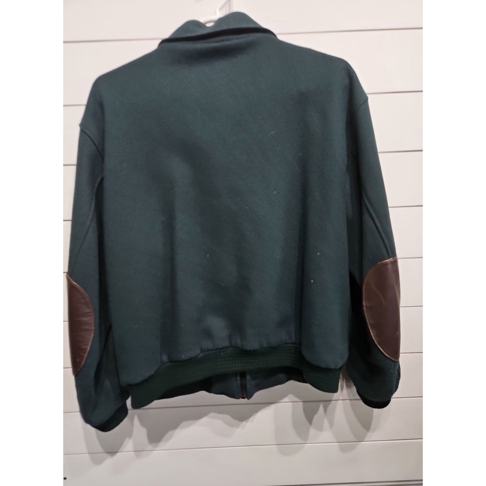 Eddie Bauer VINTAGE Eddie Bauer Wool Plaid Lined Bomber Aviator Jacket Coat Mens XL Green Full Zip Plaid Bomber Jacket Mens XL Size US XL / EU 56 / 4 - 2 Thumbnail