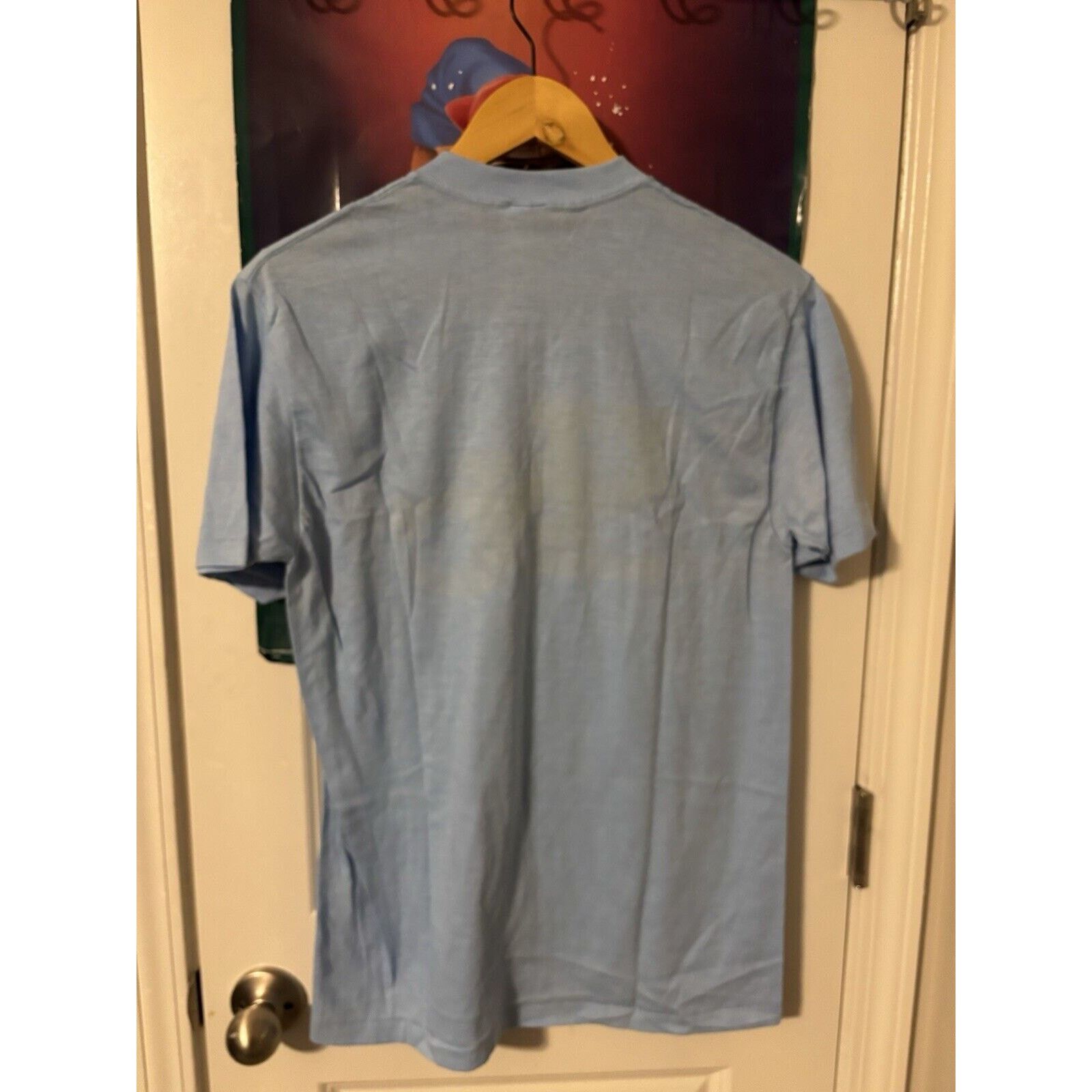 Other Vintage light blue uncg graphic shirt blue 70s 80s T-shirt L Size US L / EU 52-54 / 3 - 2 Thumbnail