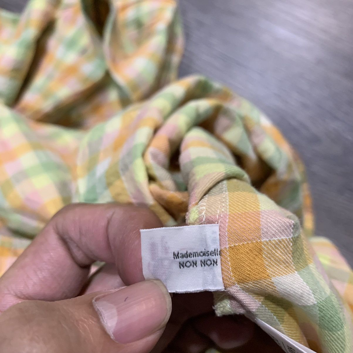 Issey Miyake 🇯🇵Vintage Mademoiselle NON NON Shirt🇯🇵 Size US L / EU 52-54 / 3 - 12 Thumbnail
