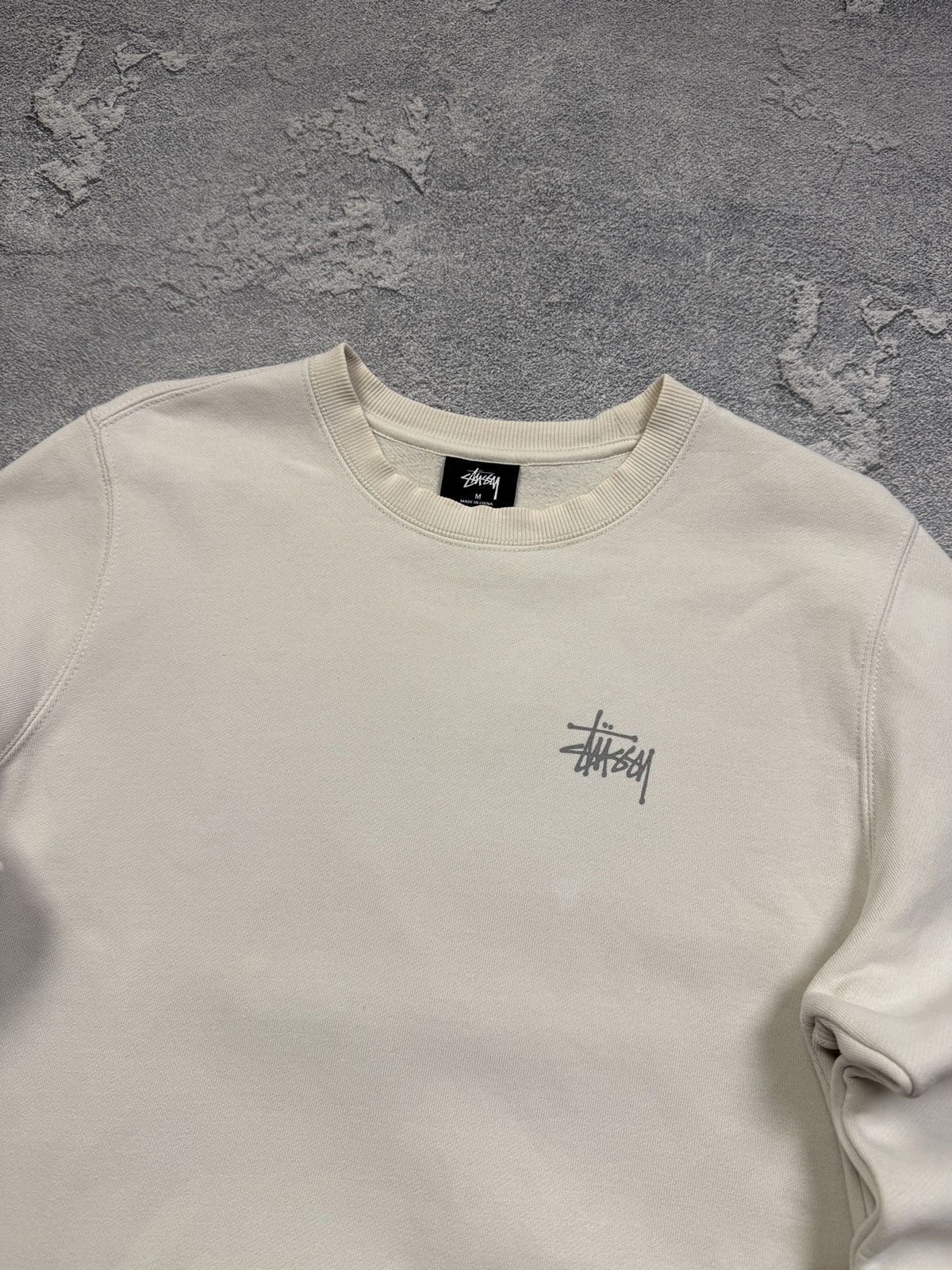 Stussy Vintage Stussy Big Logo Sweatshirt Boxy Fit Y2K Size US M / EU 48-50 / 2 - 3 Thumbnail
