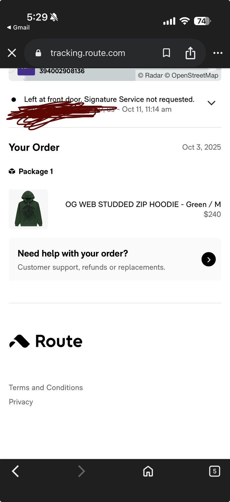 Sp5der Sp5der Green Zip Up Size US M / EU 48-50 / 2 - 6 Thumbnail
