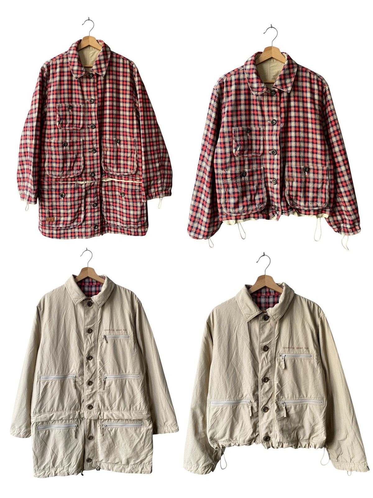 Hai Sporting Gear Hai Sporting Gear Reversible Two Way Multipocket Hunting Size US L / EU 52-54 / 3 - 1 Thumbnail