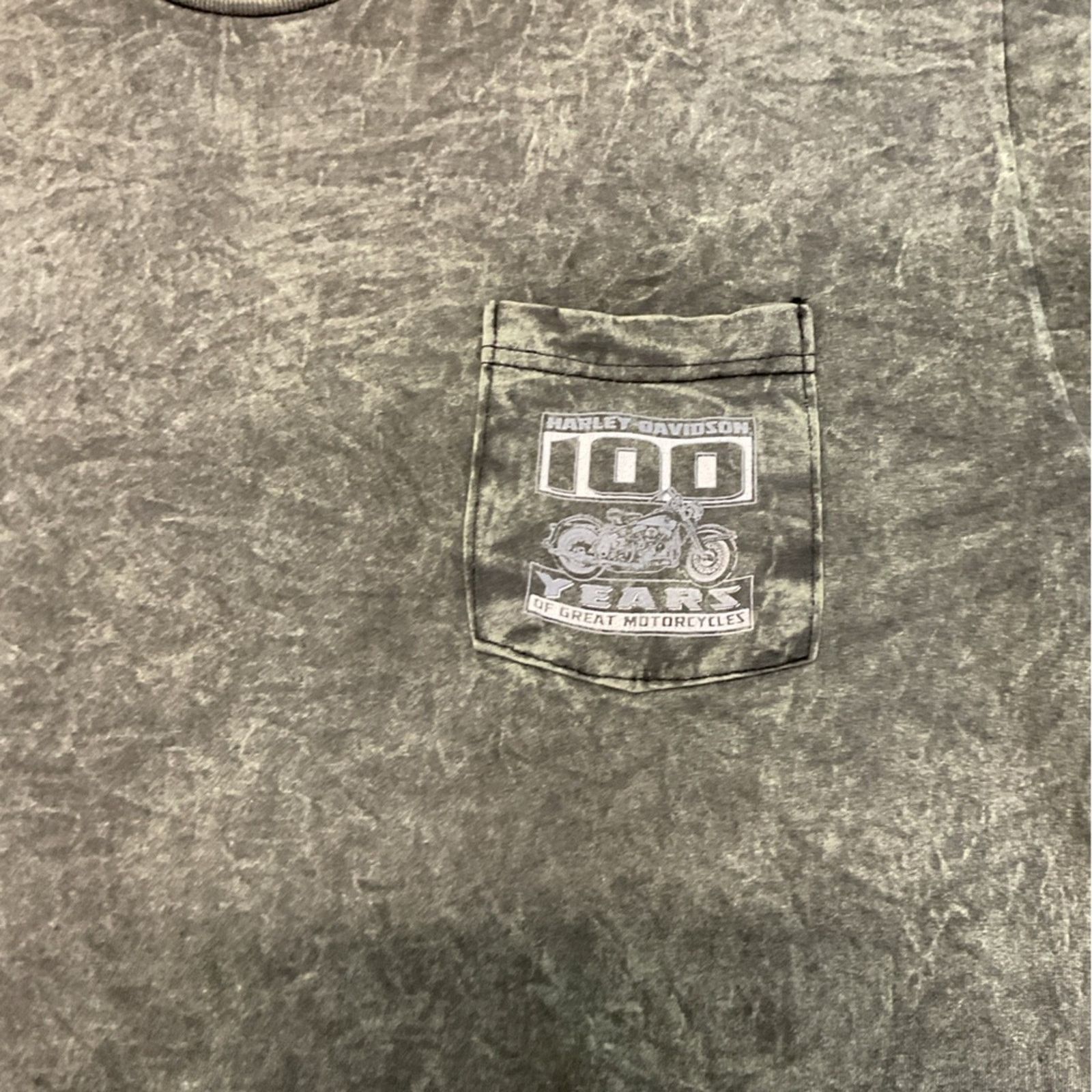 Harley Davidson Harley Davidson New Berlin Olive T-Shirt Size US L / EU 52-54 / 3 - 6 Thumbnail