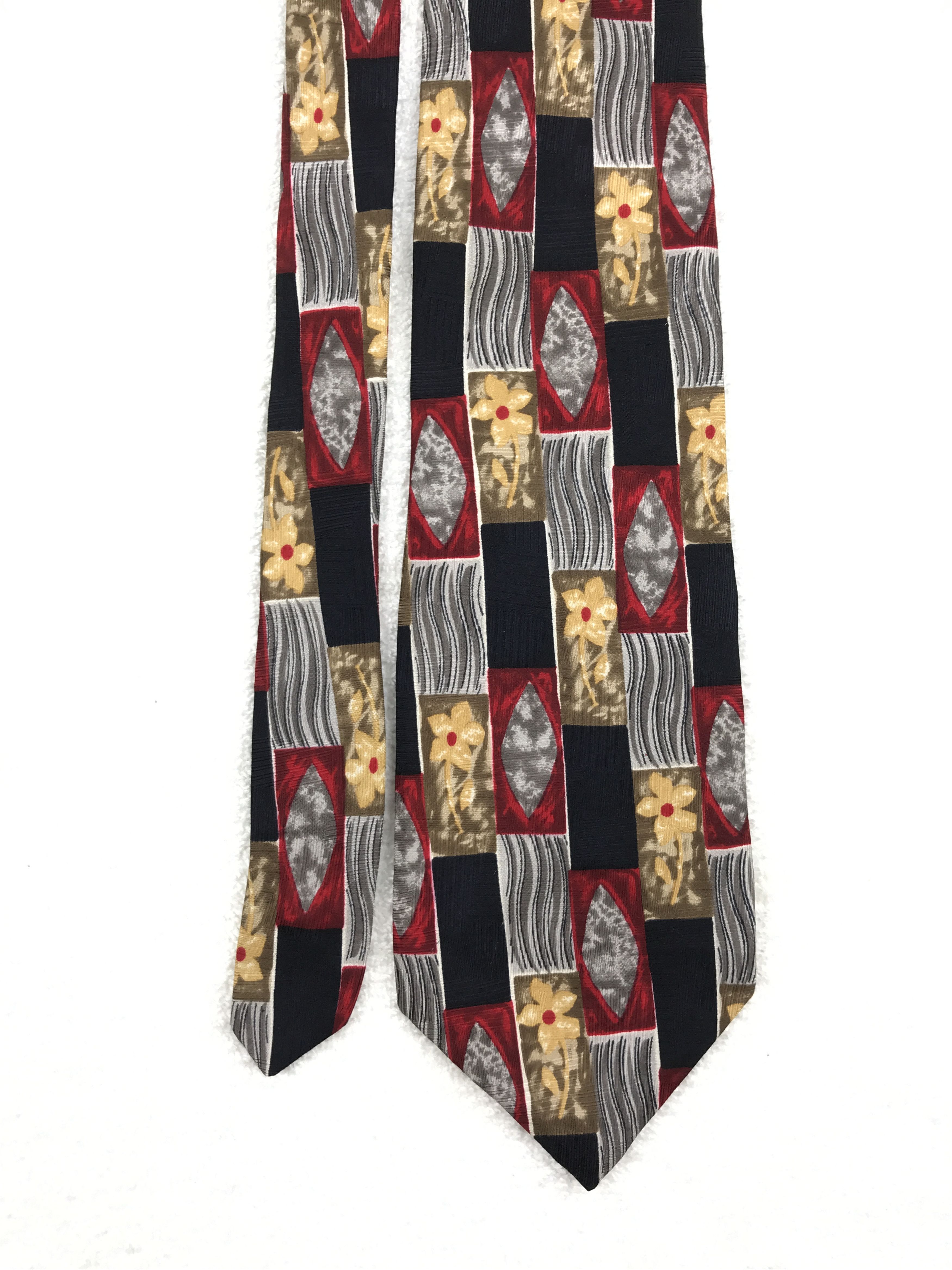 Designer × Guy Laroche × Vintage Vintage Guy Laroche Silk Necktie Size ONE SIZE - 3 Thumbnail