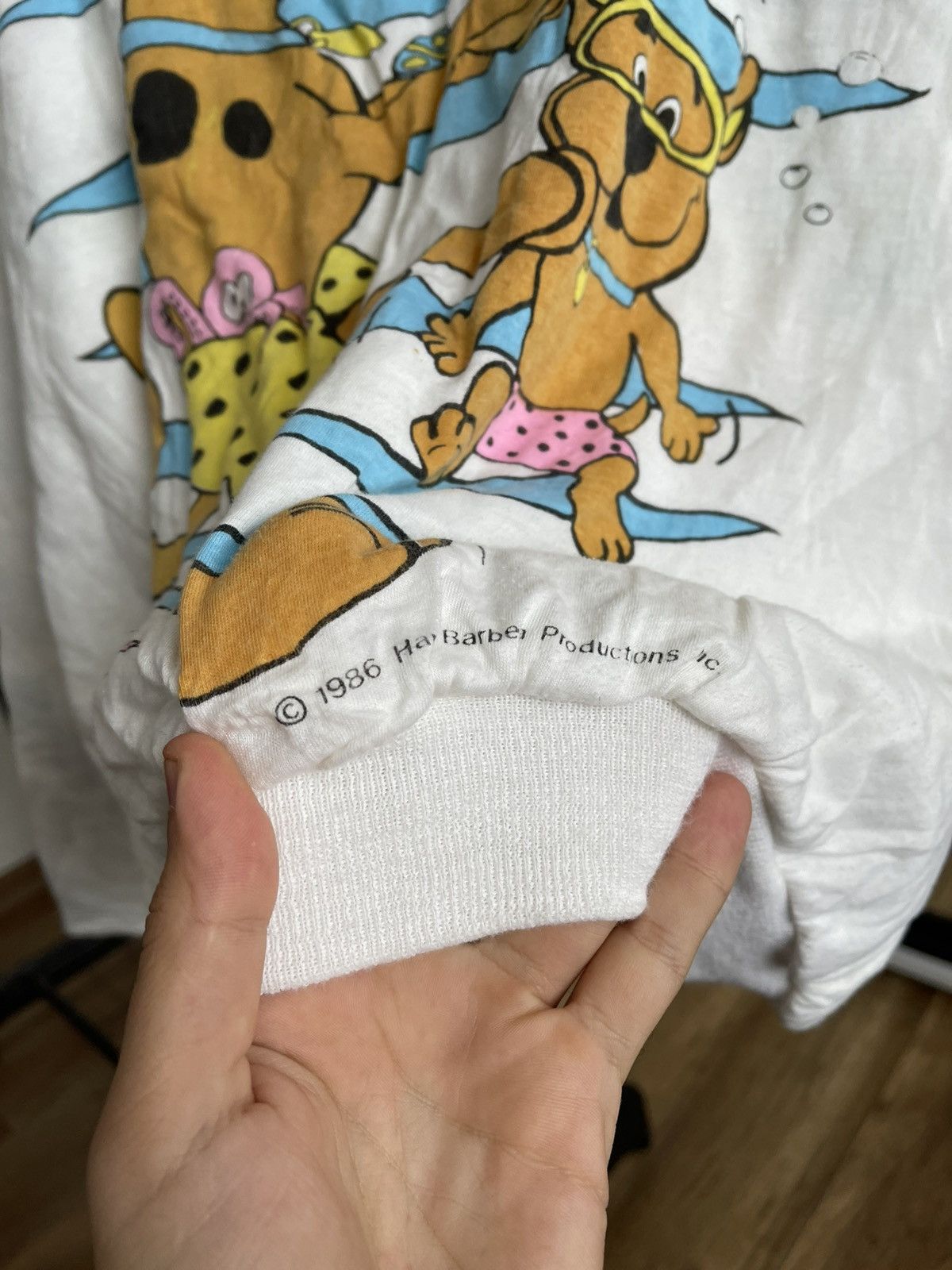 Vintage 1986 Scooby Doo Hanna Barbera Vintage Reversible Sweatshirt Size US M / EU 48-50 / 2 - 14 Thumbnail