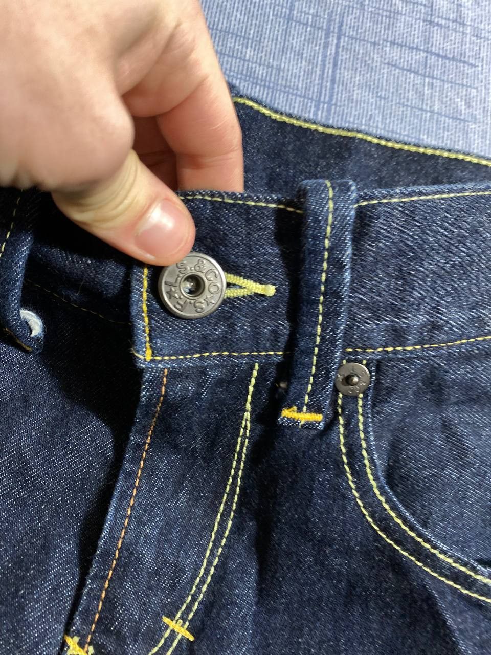 Levi's Crazy Vintage 80s Levis Jeans Denim Size US 32 / EU 48 - 12 Thumbnail