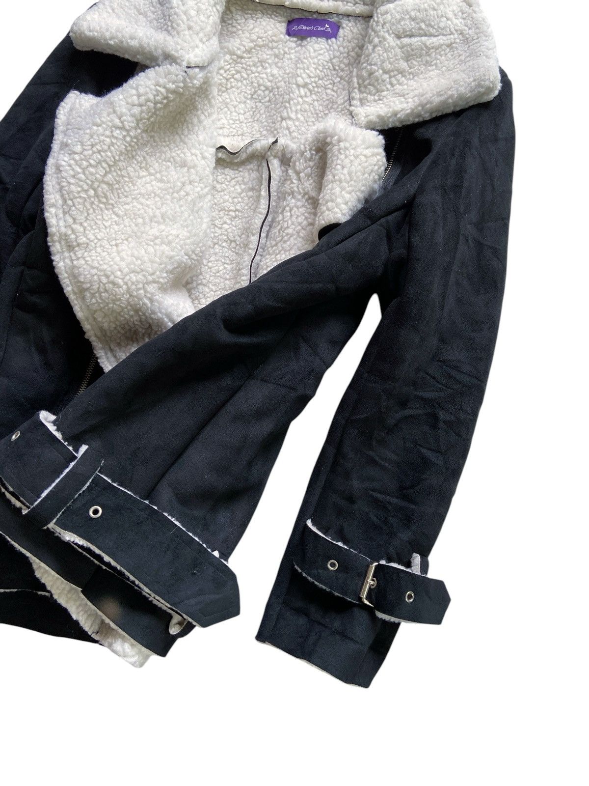 Japanese Brand OLIVER CLOSET BONDAGE SHERPA JACKET Size US L / EU 52-54 / 3 - 4 Thumbnail