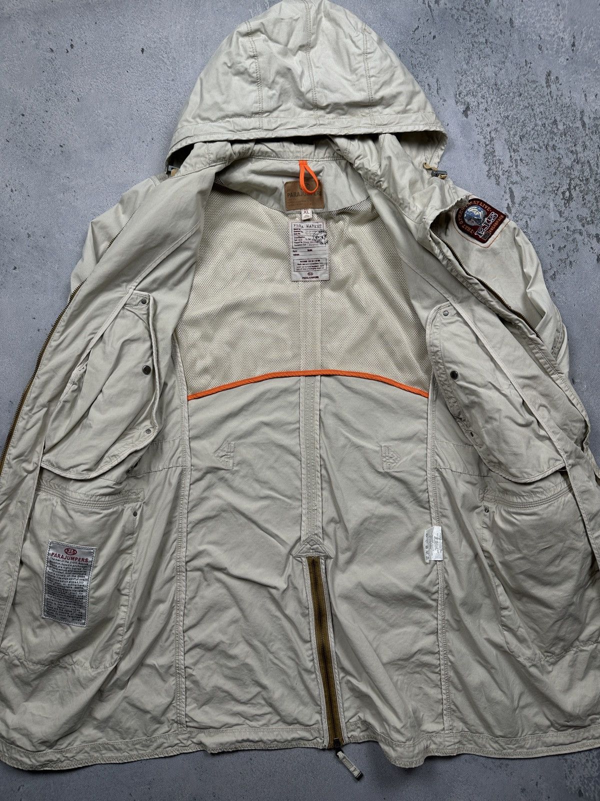 Parajumpers Parajumpers Lux Women's Trench Jacket Vintage Coat Size S Size XL / US 12-14 / IT 48-50 - 2 Thumbnail