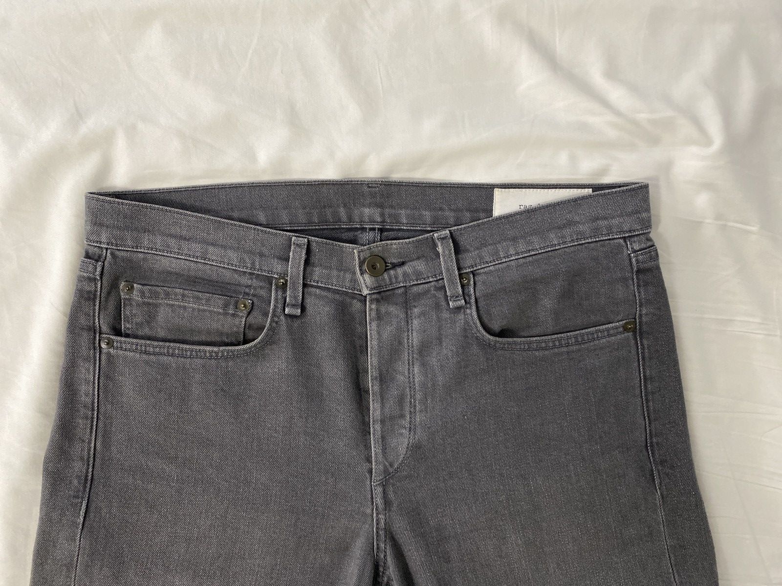 Rag & Bone Grey Rag & Bone Fit 1 Jeans Size US 34 / EU 50 - 2 Thumbnail