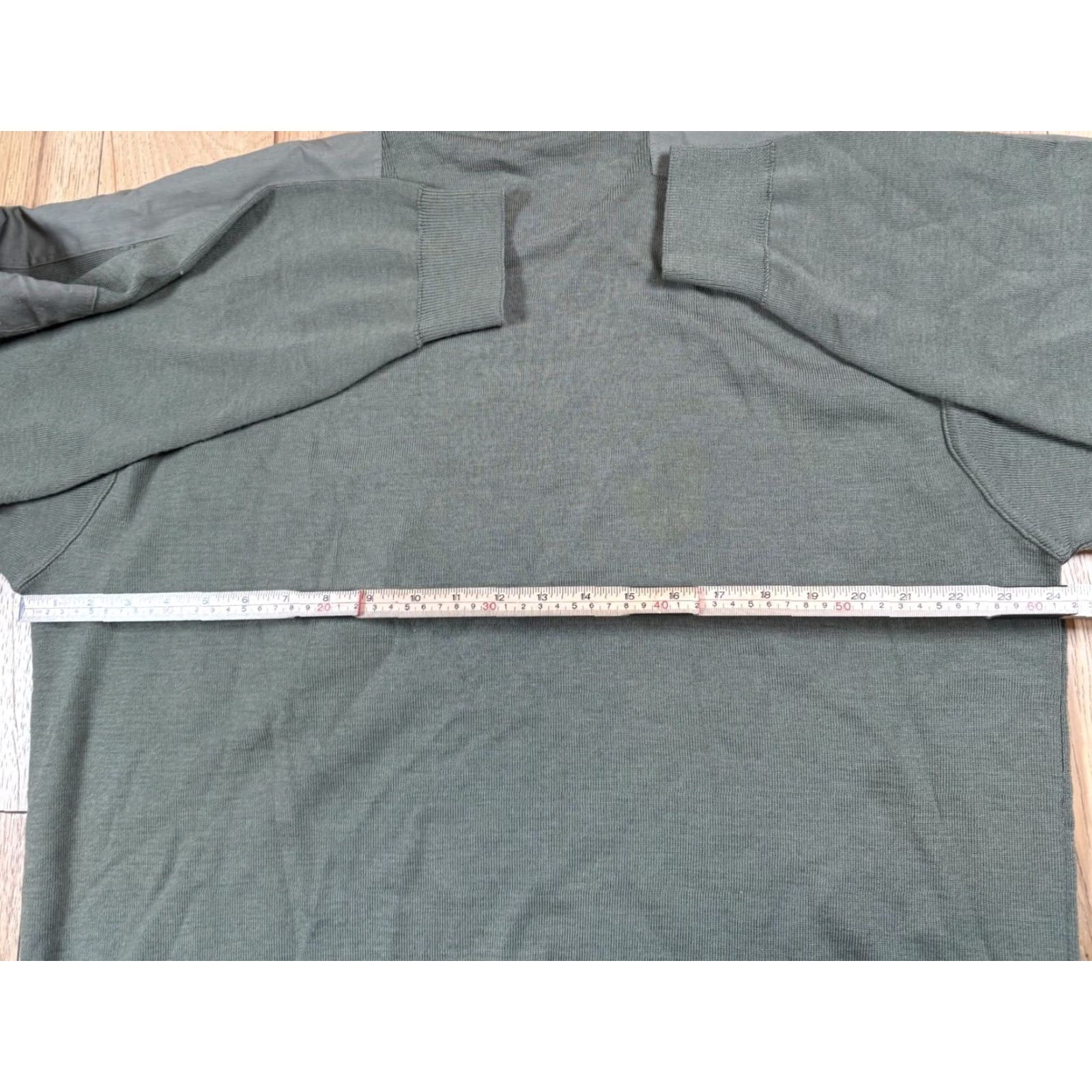 Vintage VINTAGE Castle Of Ireland Wool Blend Sweater Crew Neck Pockets Mens XL Green Size US XL / EU 56 / 4 - 6 Thumbnail