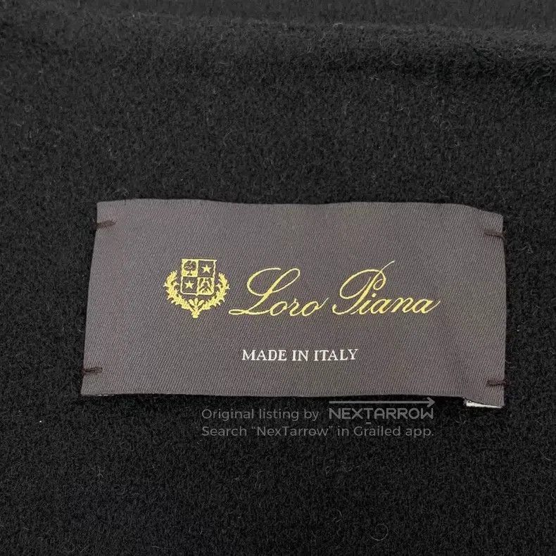 Loro Piana Loro Piana Black Cashmere Crewneck Single-Breasted Long Sl Size 4XL / US 24-26 - 5 Thumbnail