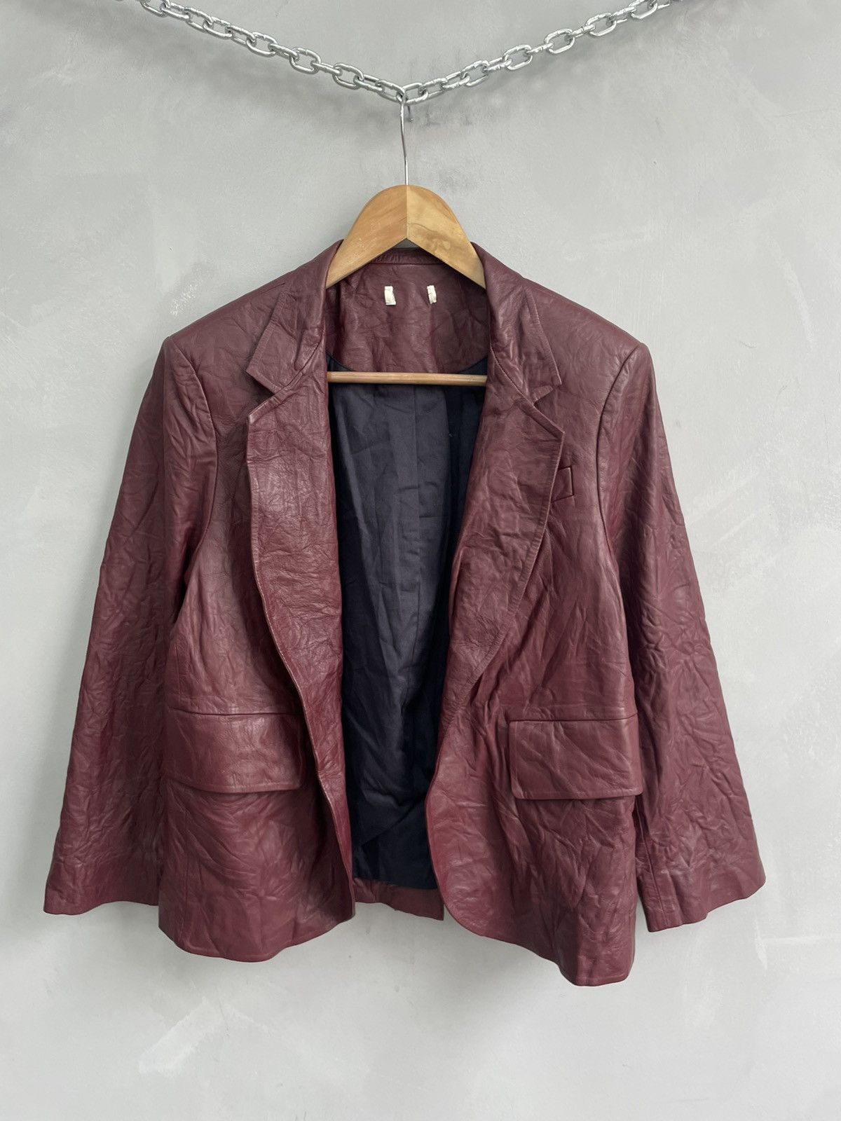 Zadig & Voltaire Zadig & Voltaire avant garde leather blazer designer Size S / US 4 / IT 40 - 1 Thumbnail