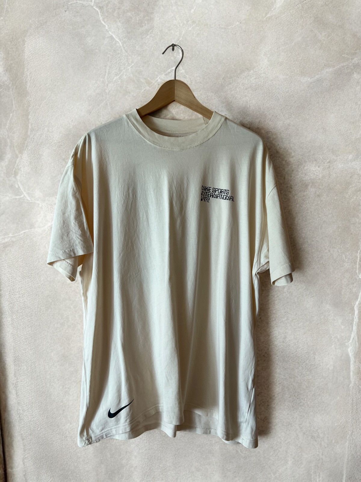 Nike × Vintage NIKE BOXY FIT OVERSIZED BIG LOGO “RUNNING MAN” t shirt tee Size US XL / EU 56 / 4 - 2 Thumbnail