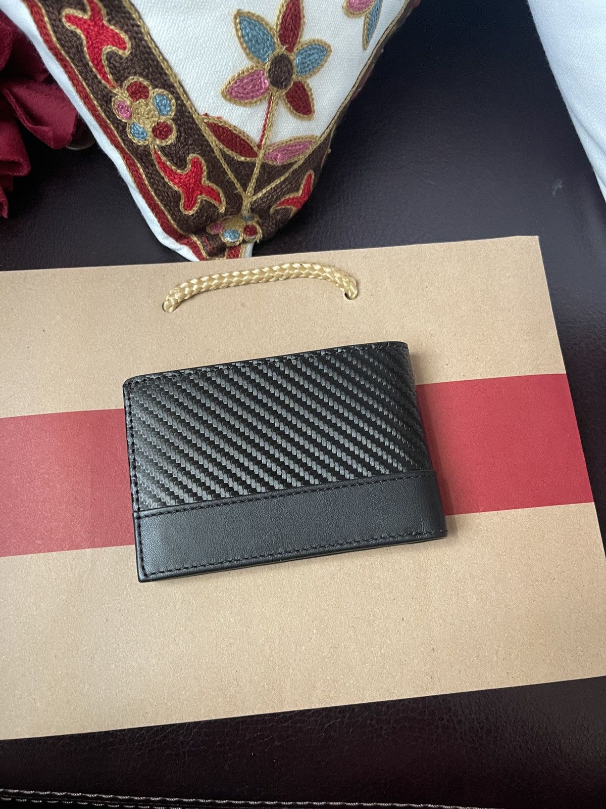 Tumi NWT TUMI horizon slg slim single billfold wallet leather Size ONE SIZE - 2 Thumbnail