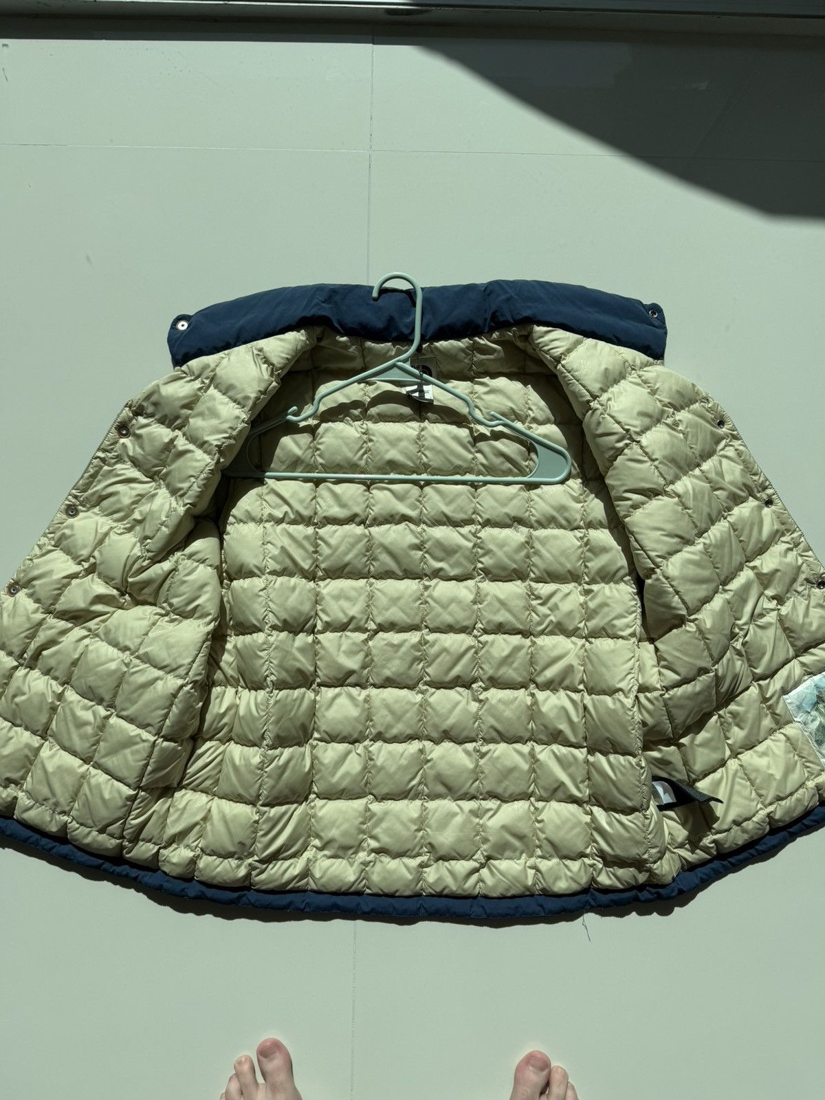 The North Face Vintage Down Blue Puffer Vest Size US XL / EU 56 / 4 - 8 Thumbnail