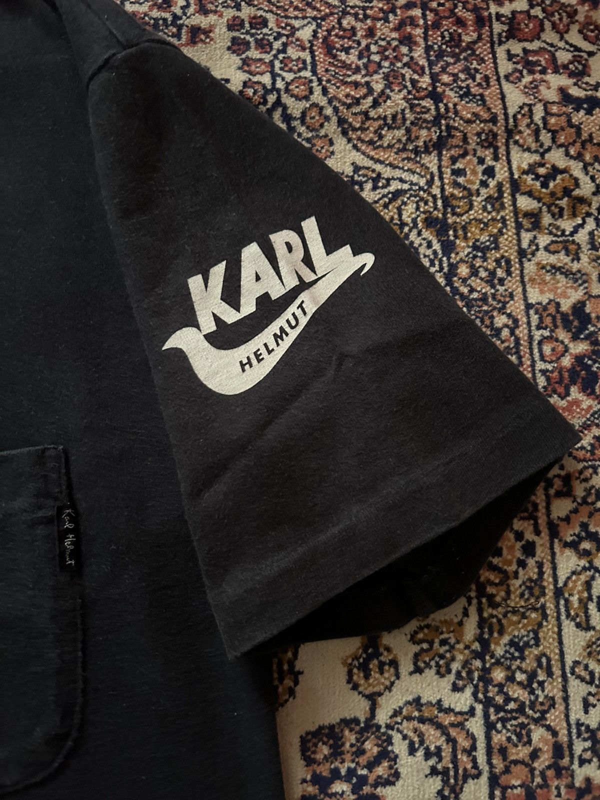 Designer × Karl Helmut × Vintage VINTAGE KARL HELMUT TSHIRT Size US L / EU 52-54 / 3 - 5 Thumbnail
