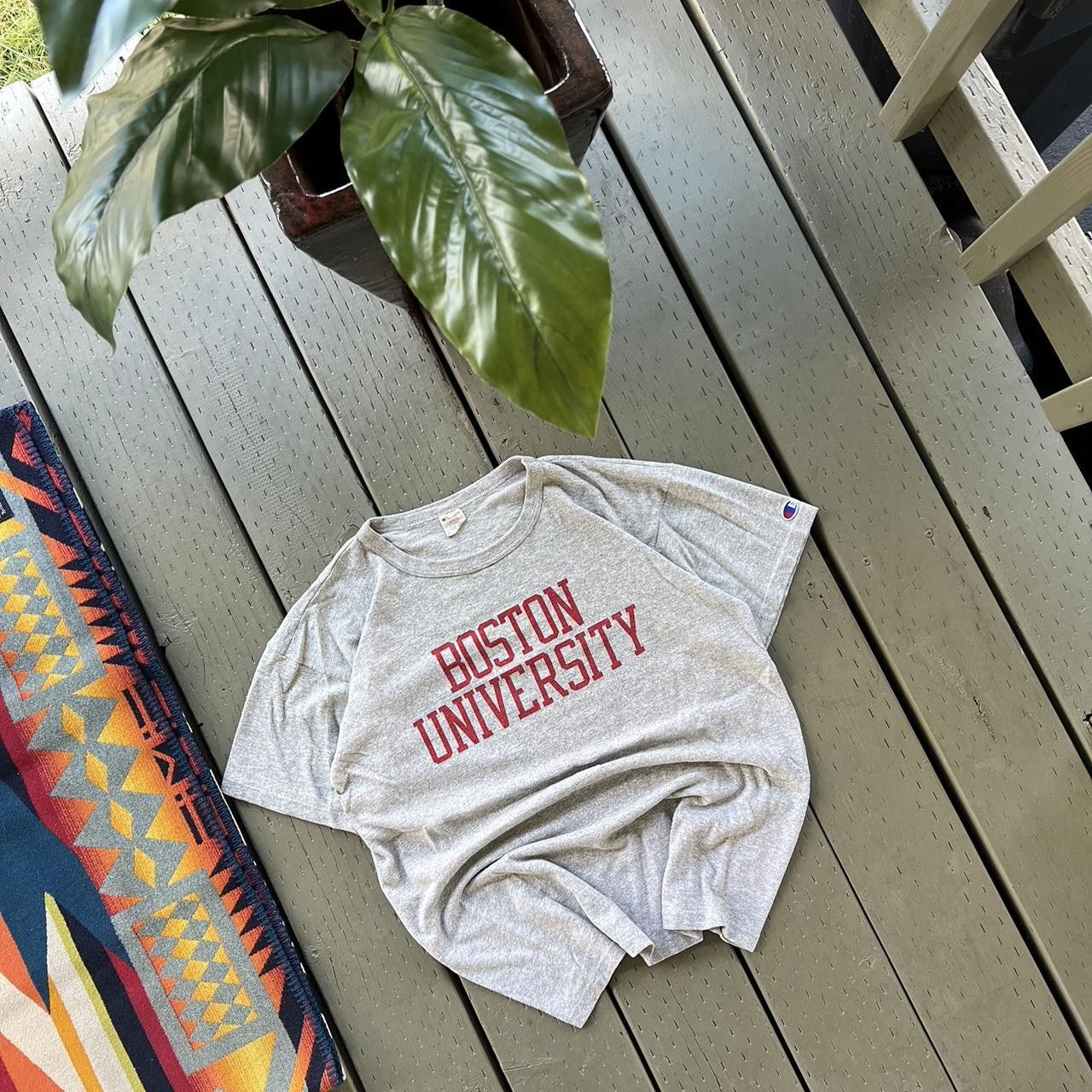 Champion × Vintage Vintage Boston University Champion T-Shirt Size US L / EU 52-54 / 3 - 1 Thumbnail