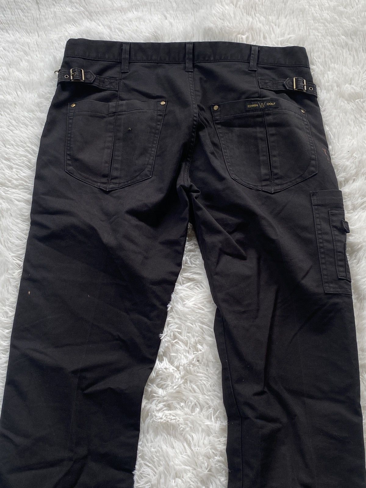 Edwin × Japanese Brand 💥RARE💥 Edwin Golf Tactical cargo pant bootcut Distressed Size US 36 / EU 52 - 11 Thumbnail