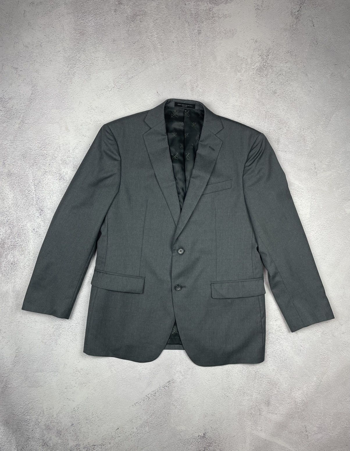 John Varvatos U.S.A. Mens Wool Blazer Jacket Size 40S/33S