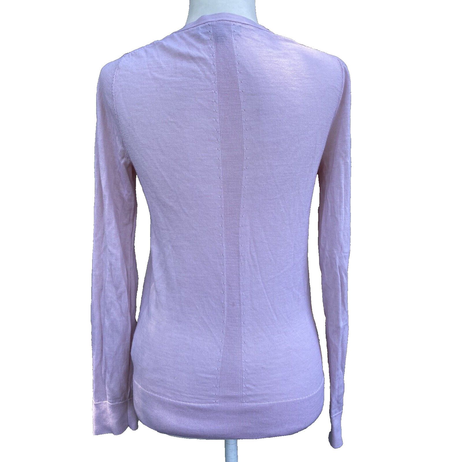 Banana Republic Banana Republic Sweater 100% merino wool pink Small A000237 Size S / US 4 / IT 40 - 3 Thumbnail