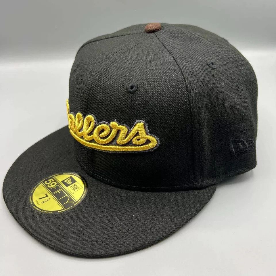 New Era Kanapolish Cannon Ballers Hat Men 7 5/8 MiLB Fitted Cap Size ONE SIZE - 4 Thumbnail
