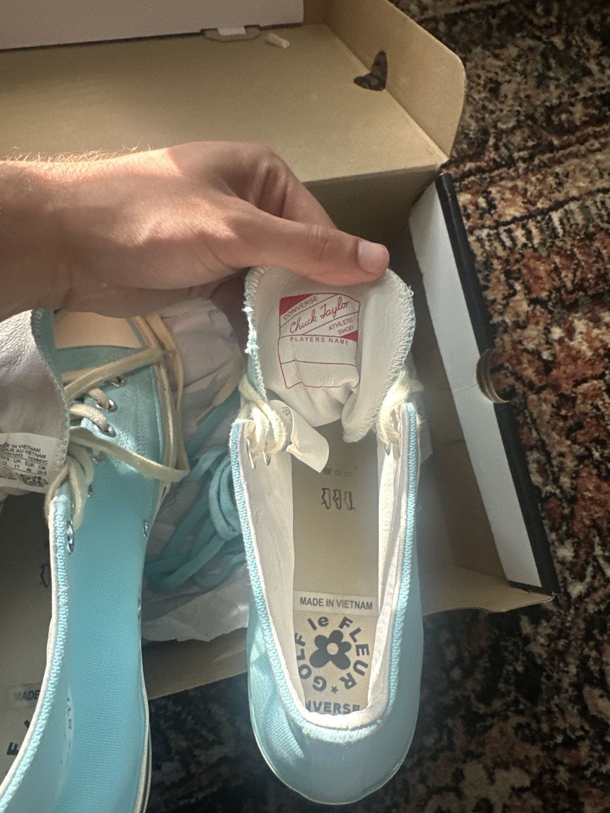 Converse × Golf le Fleur Golf le Fleur Chuck 70 HI Size US 11 / EU 44 - 10 Thumbnail