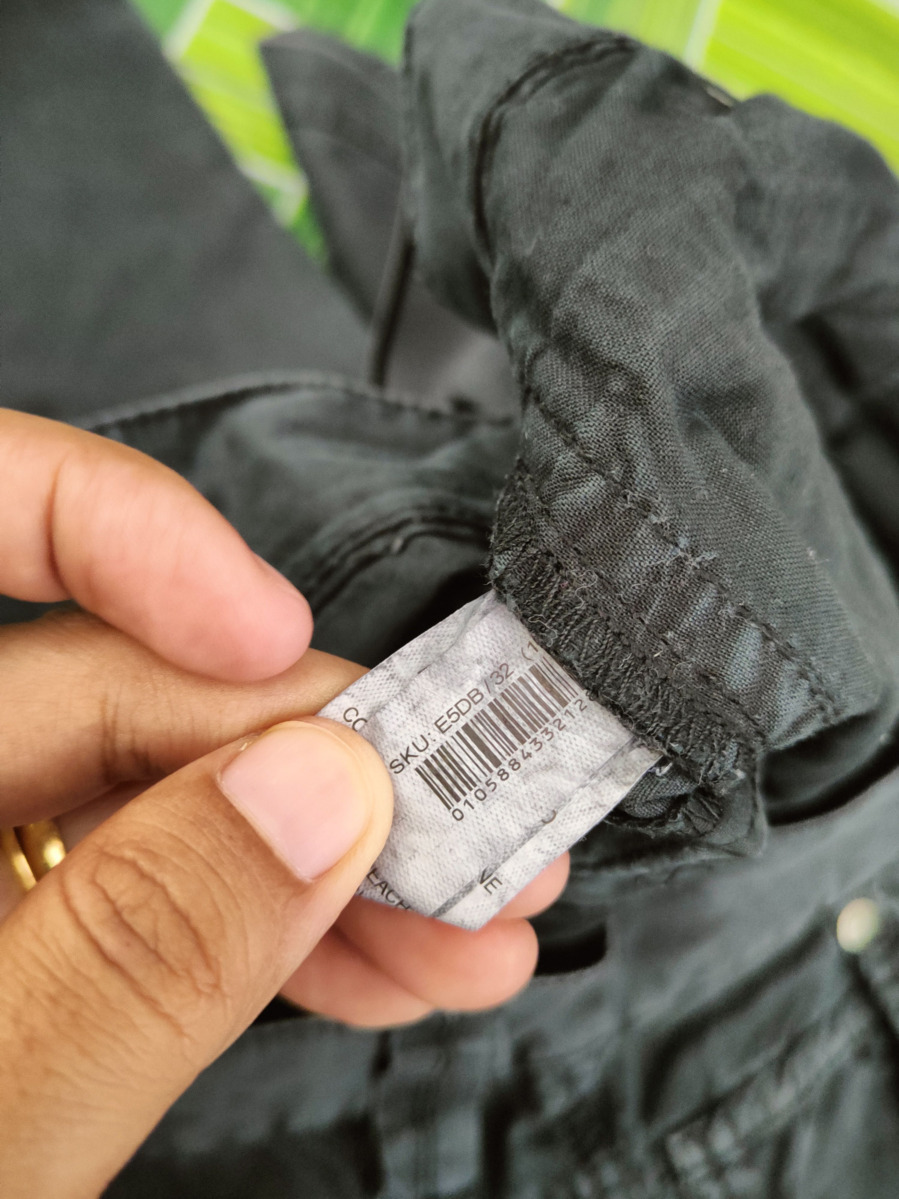 Japanese Brand DL Jeansweat Black Faded Multipocket Cargo Pants #46-135 Size US 32 / EU 48 - 12 Thumbnail