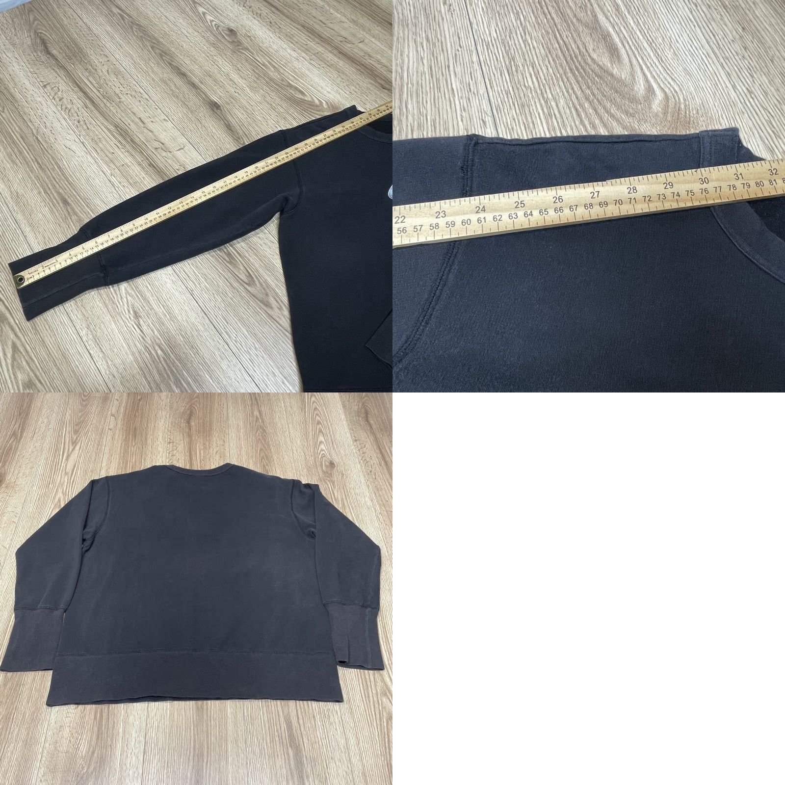 Levi's Levi's Women’s Blue Sweatshirt Large Activewear Pullover Embroidered Black Faded Size L / US 10 / IT 46 - 8 Thumbnail