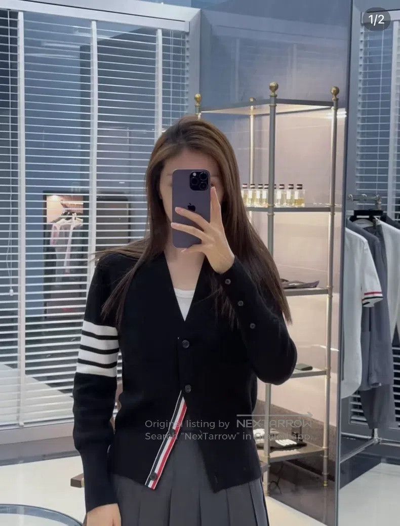 Thom Browne Thom Browne a cardigan Size US M / EU 48-50 / 2 - 6 Thumbnail