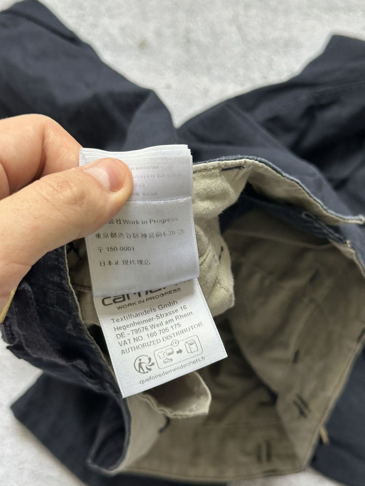 Carhartt Men's Carhartt Aviation Pants 33x34 Blue Logo Size US 33 - 12 Thumbnail
