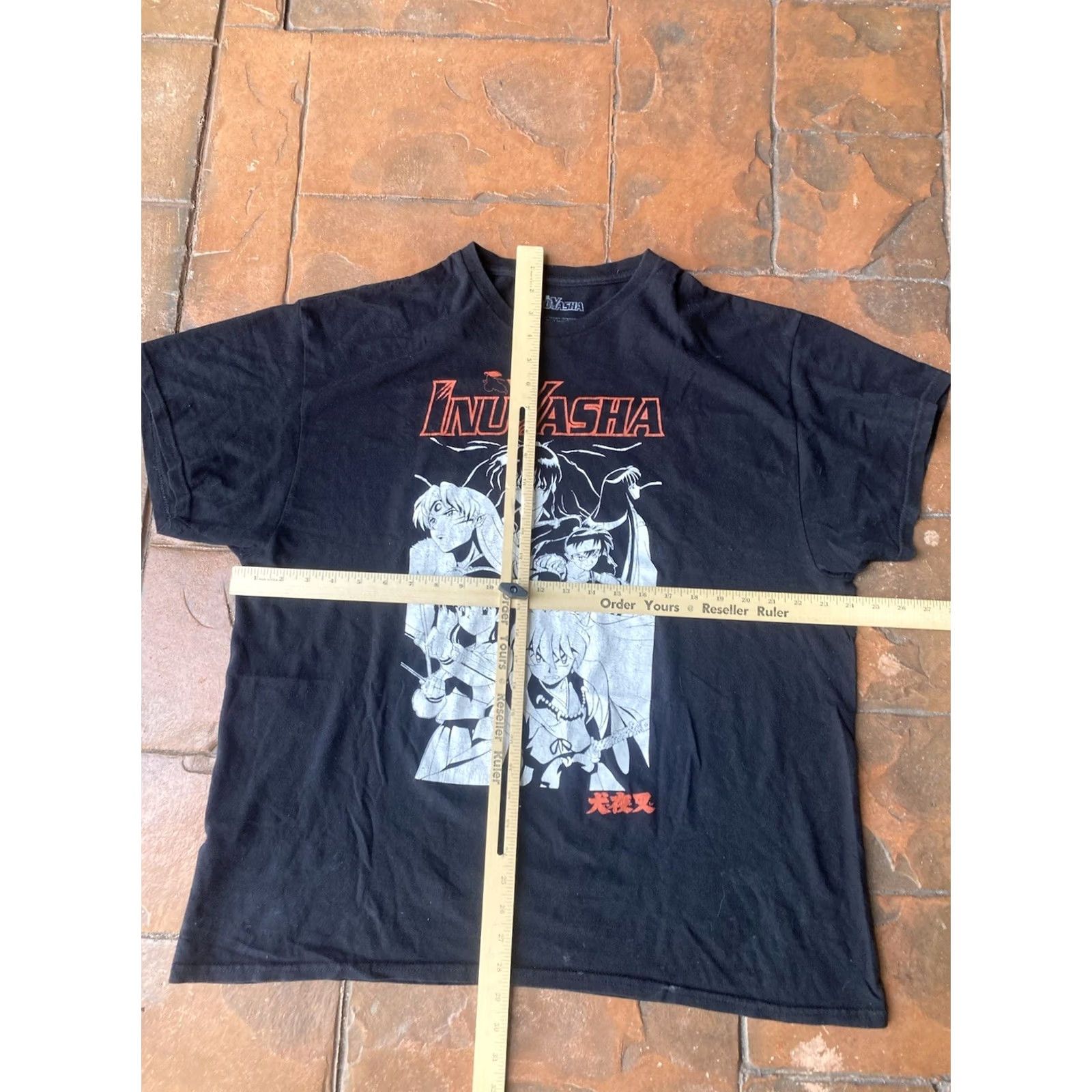 Vintage VINTAGE Y2K Inuyasha Anime Graphic T-Shirt XL Black Size US XL / EU 56 / 4 - 7 Thumbnail
