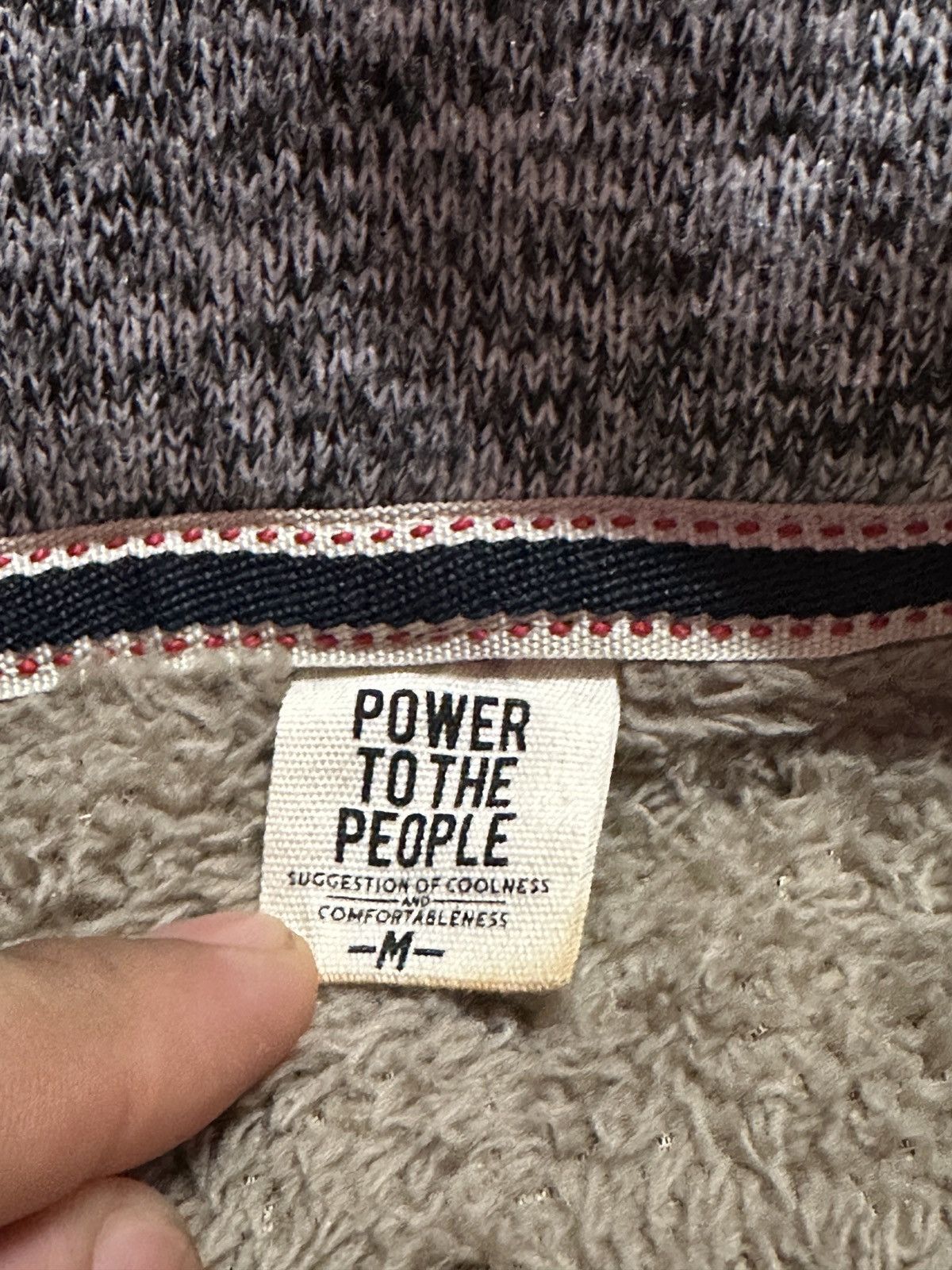 Japanese Brand Rare🔥Hoodie POWER TO THE PEOPLE Size US M / EU 48-50 / 2 - 5 Thumbnail