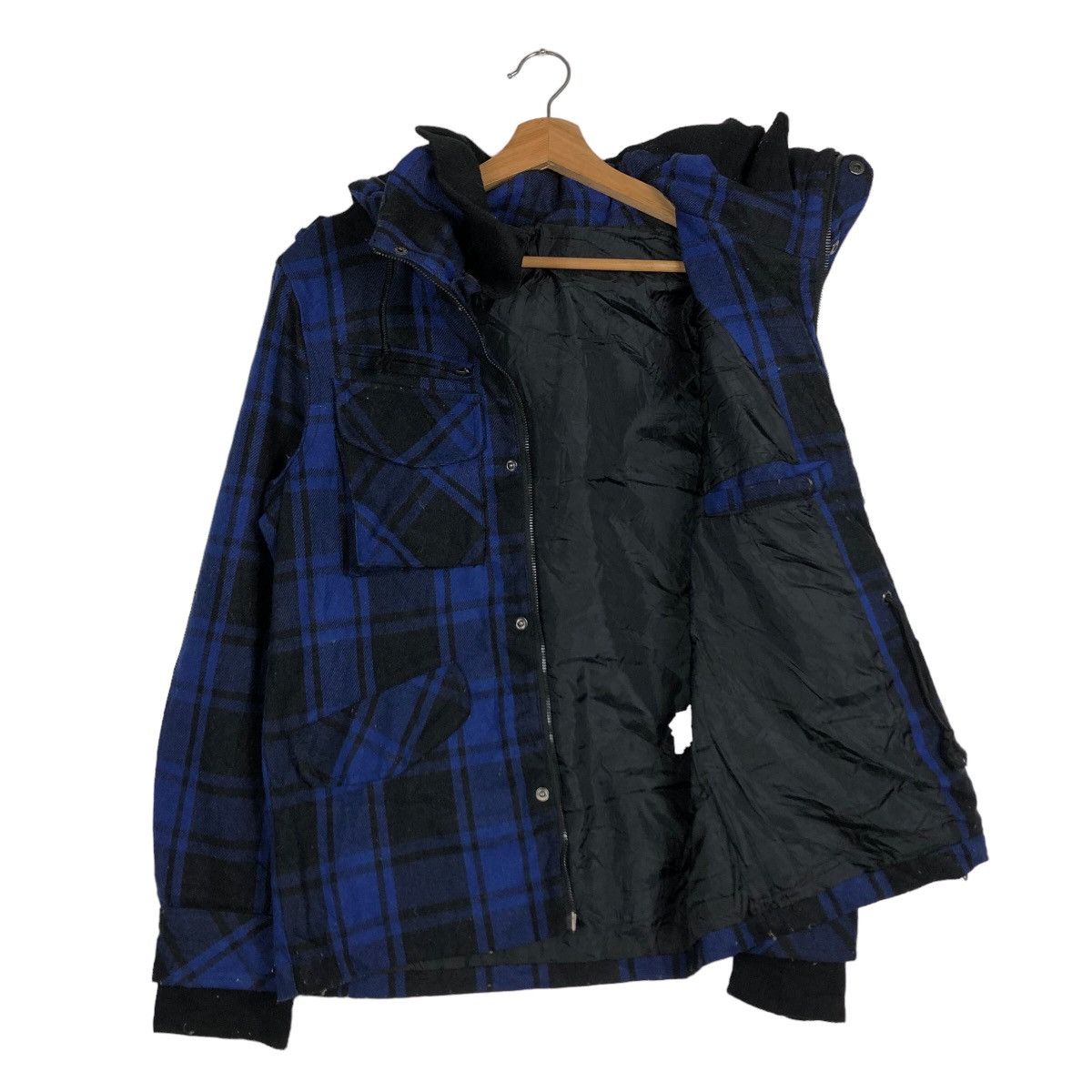 Japanese Brand 🔥Rare 90’s In The Attic Japan Jacket Tartan Design Punk Size US M / EU 48-50 / 2 - 10 Thumbnail