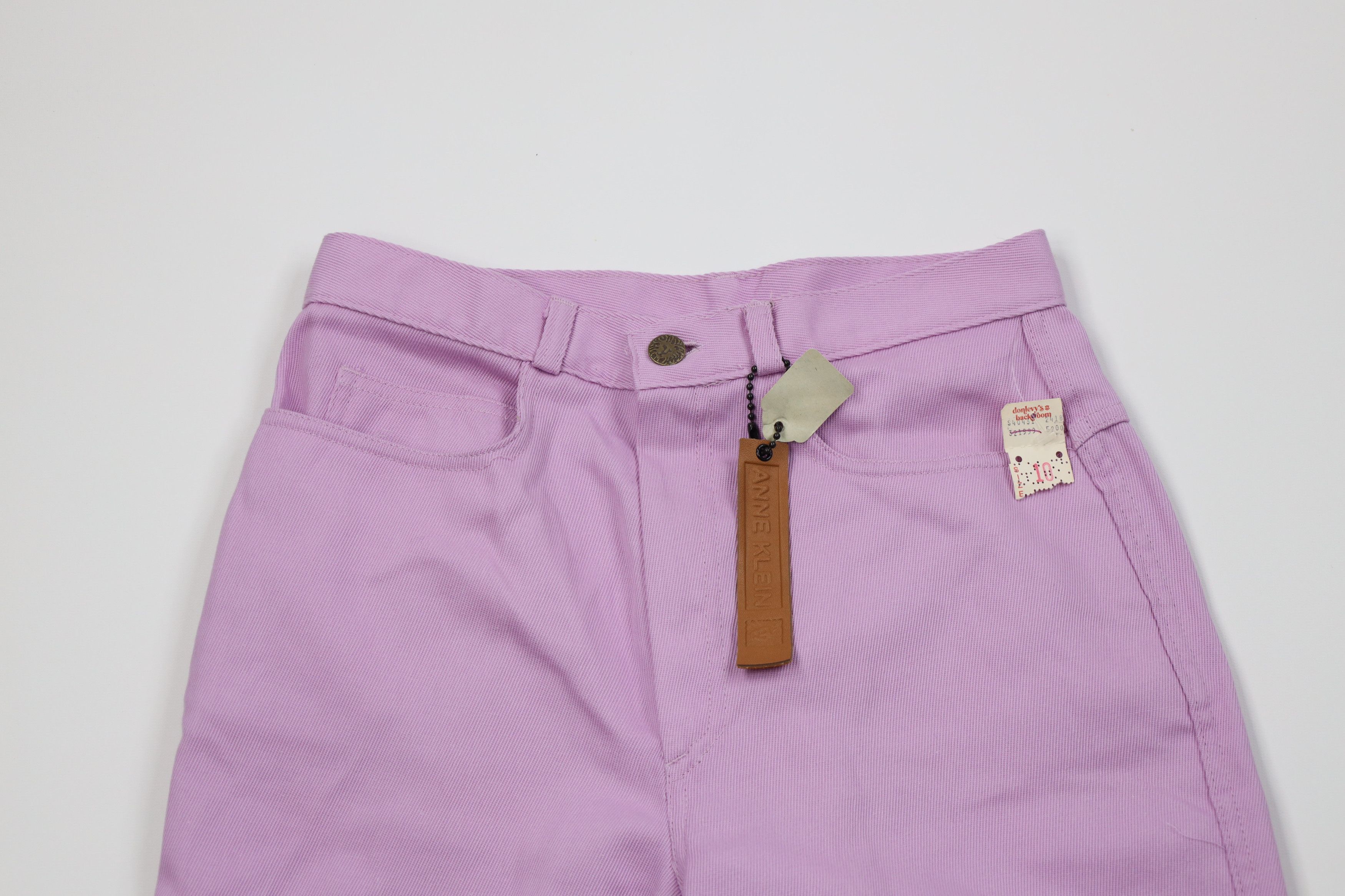 Vintage Deadstock Vintage 70s Streetwear Leg Jeans Purple USA Size 32" / US 10 / IT 46 - 2 Thumbnail