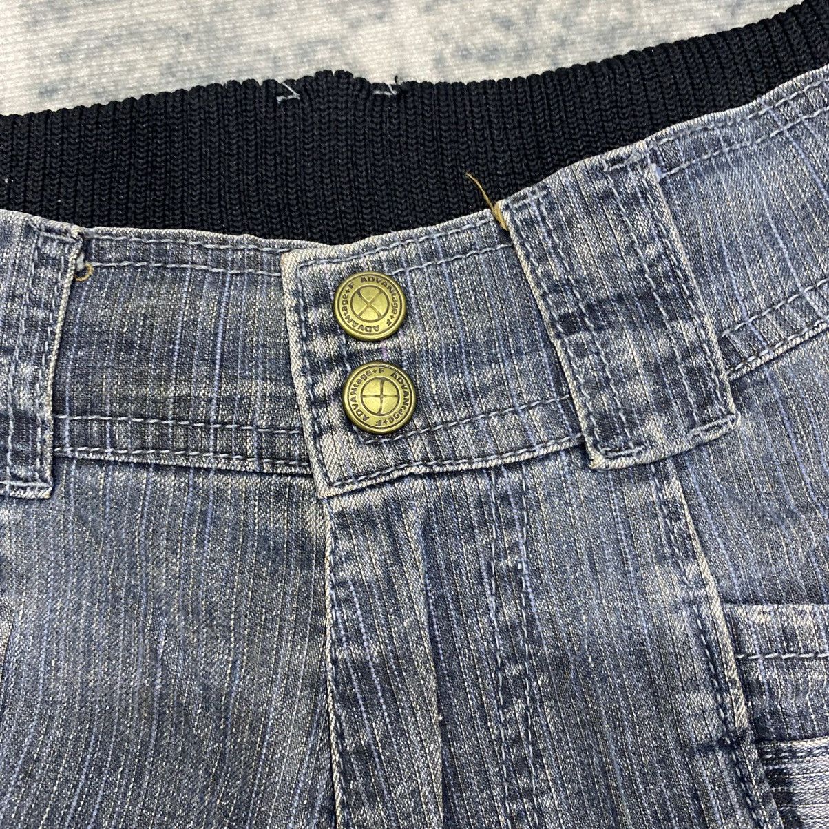 Hysteric Glamour × Japanese Brand × Le Grande Bleu (L.G.B.) Flare ☠️ Advantage F Bootcut Denim Jeans Washed Vintage Size US 30 / EU 46 - 9 Thumbnail