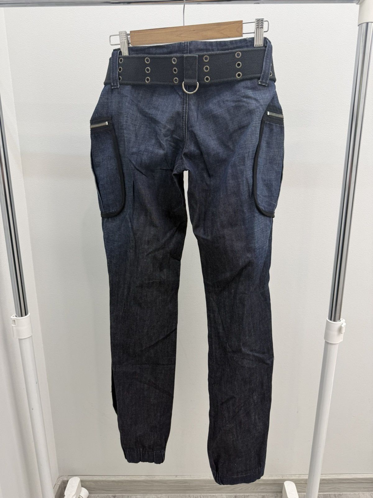 Miss Sixty Miss Sixty Cargo Y2K Jeans Size 30" / US 8 / IT 44 - 2 Thumbnail