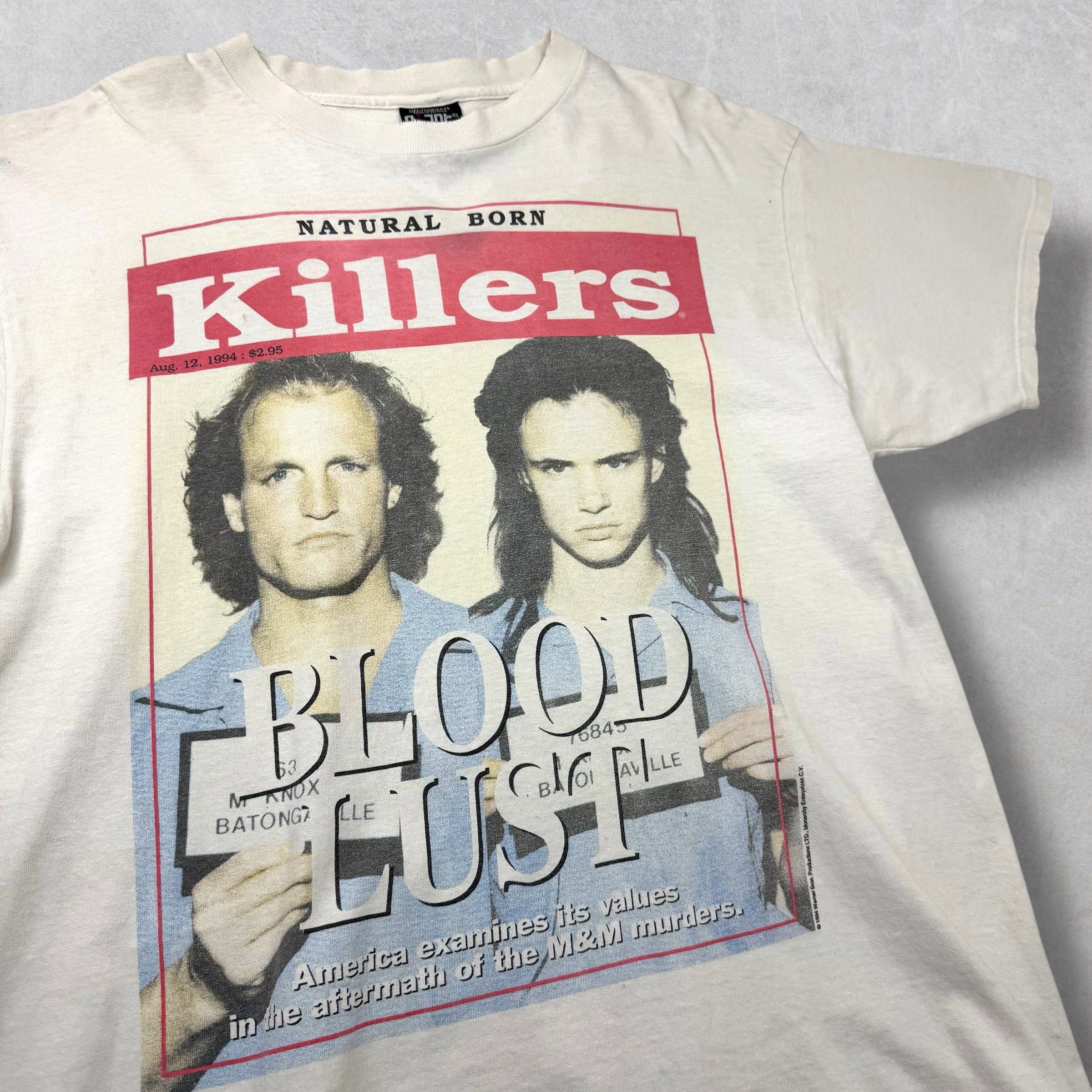 Vintage Vintage 1994 Natural Born Killers Blood Lust Tee XL Size US XL / EU 56 / 4 - 3 Thumbnail
