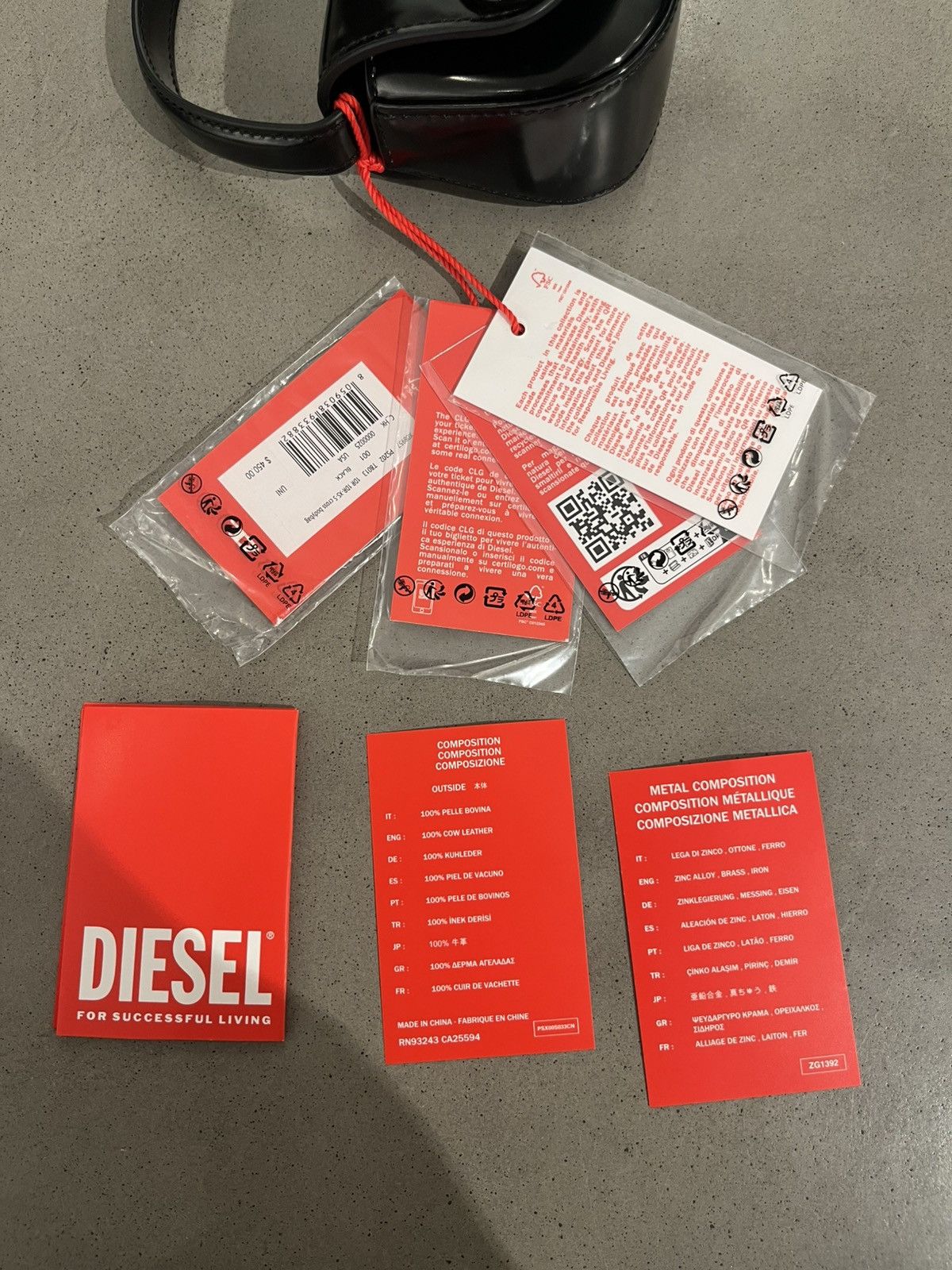 Diesel Diesel 1DR-XS Cross Body Bag Size ONE SIZE - 8 Thumbnail