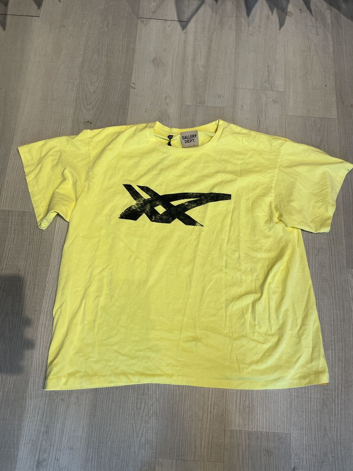 Gallery Dept. Gallery Dept. ASICS Logo T-Shirt Lime Green XXL Size US XXL / EU 58 / 5 - 1 Thumbnail